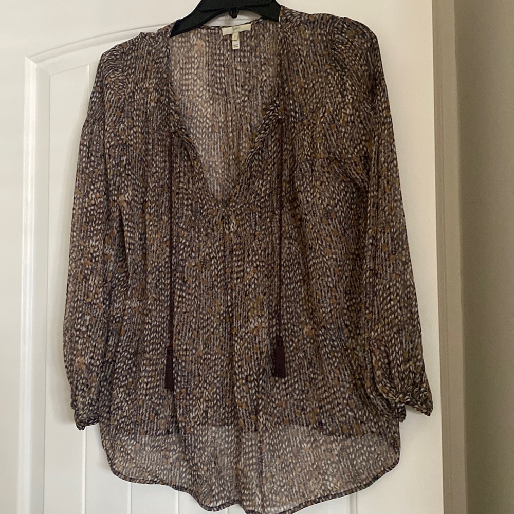 Joie 100% Silk Top Size S